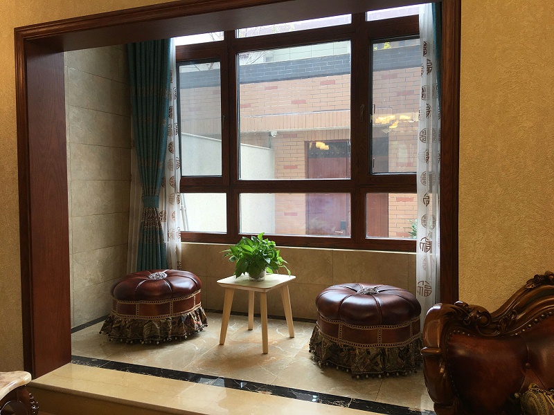 鋁包木窗產品實拍