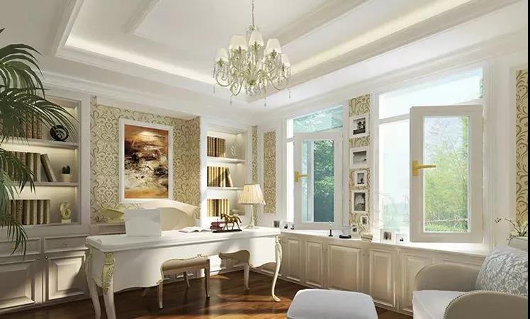 金堂木鋁包木門窗實拍