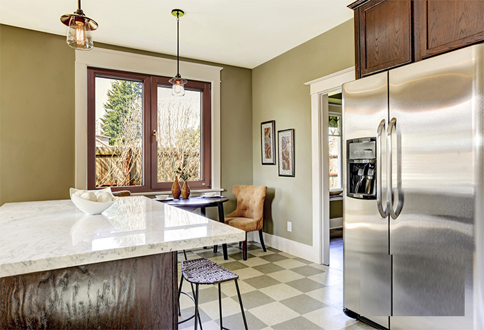 鋁包木門窗實拍