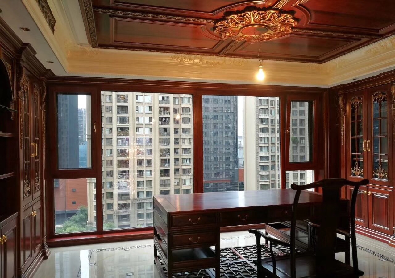 鋁包木窗實(shí)拍